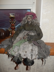 Кукла ручной работы "Баба Яга"