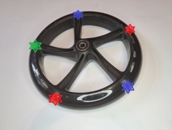 Колесо 200 мм с LED подсветкой для самоката Белая Церковь